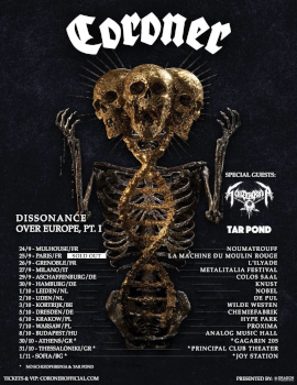 Live Report - Coroner + Schizophrenia